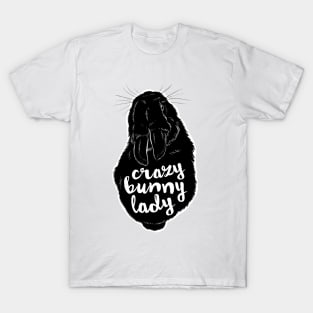 Crazy Bunny Lady T-Shirt